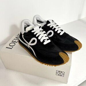 LOEWE Flow Runner Black Athletic Sneakers